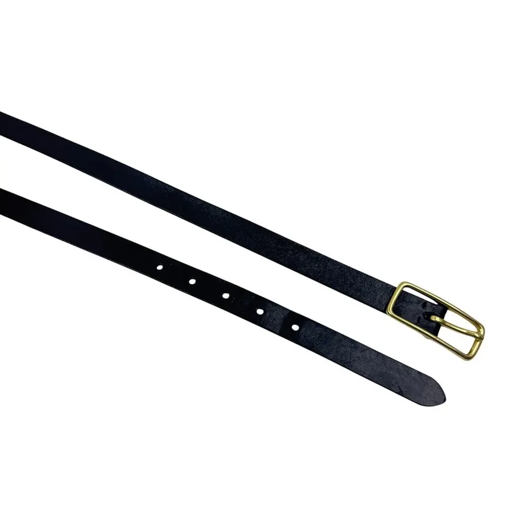 Coach Black Leather Belt